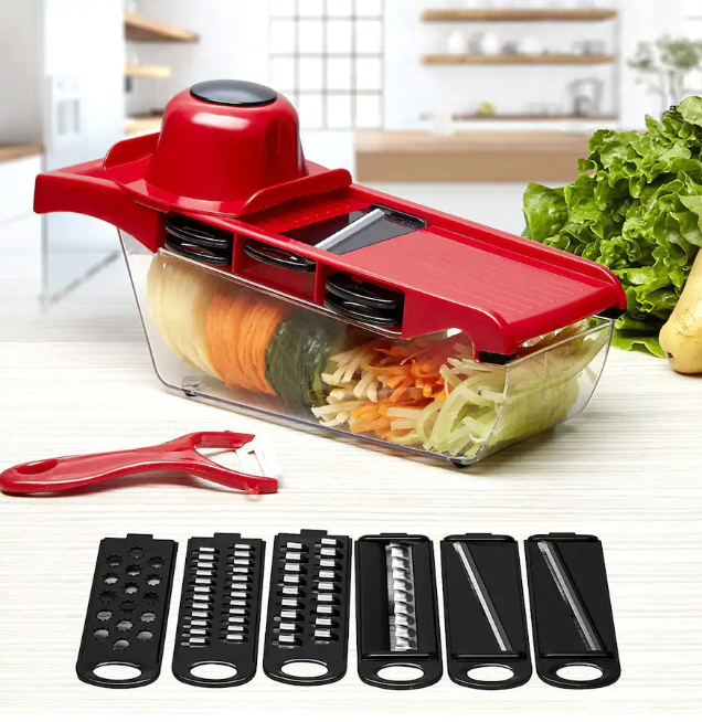 6 in 1 Multifunctional Vegetable Fruit Cutter/Chopper
